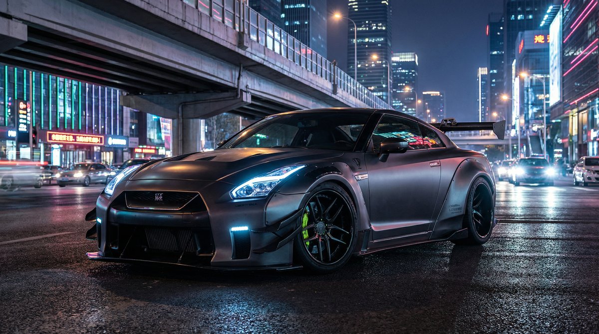 成人视频汽车解说视频 - GT-R宽体改装
